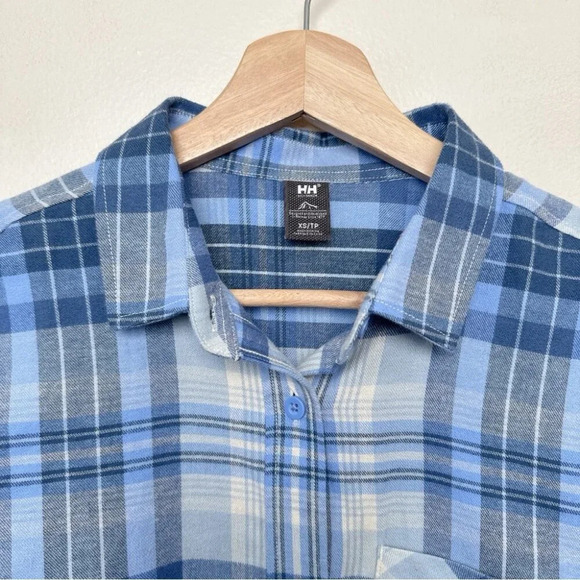 Helly Hansen Womens Xsmall Okka Organic Flannel Button Shirt - Picture 9 of 14